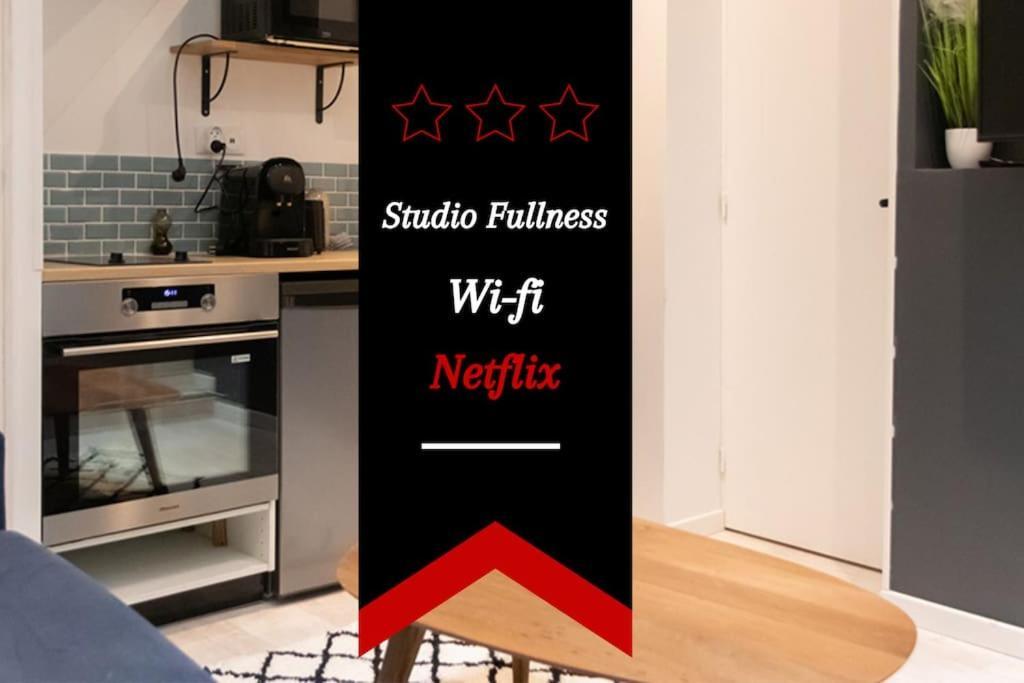 Duplex Studio Fullness - Proche Gare - Wifi 아미앵 외부 사진
